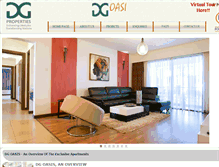 Tablet Screenshot of dgpropertiesltd.com